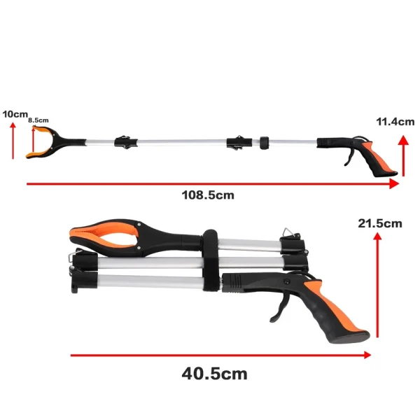 Reacher Grabber Foldable  Tool – Magnetic, Lightweight & Extendable for Easy Reach - Image 8