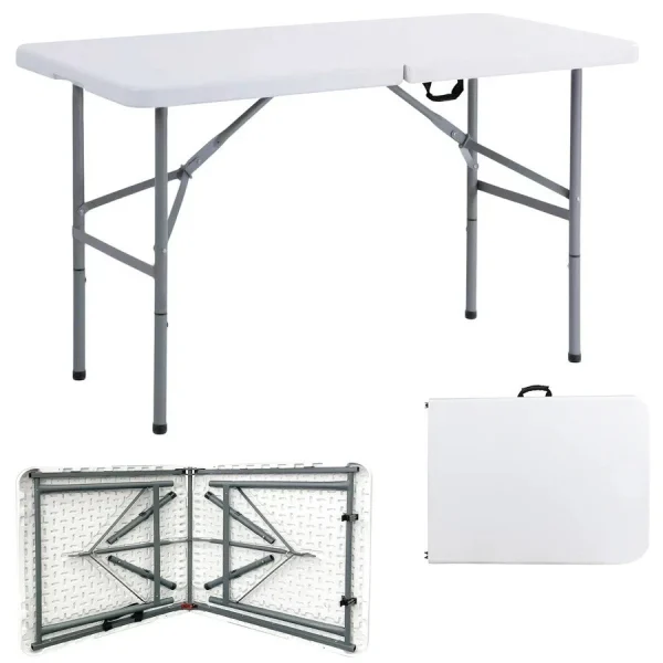 Table  Foldable Heavy-Duty – Indoor Outdoor Use for Camping, Events & Car Boot Sales - Image 6