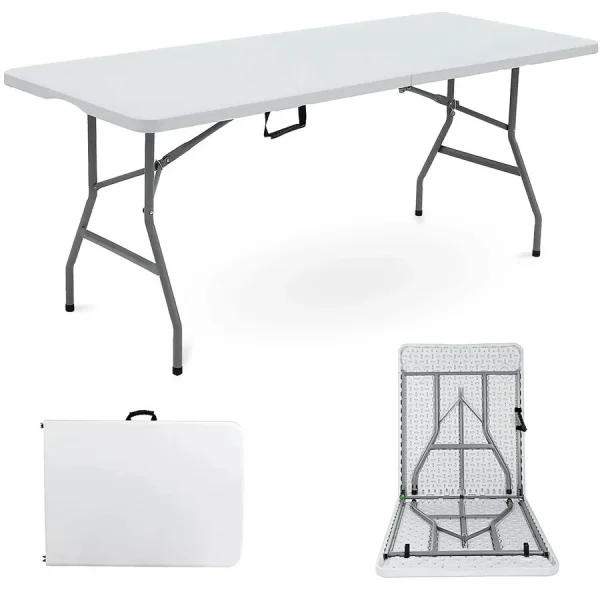 Table  Foldable Heavy-Duty – Indoor Outdoor Use for Camping, Events & Car Boot Sales - Image 5