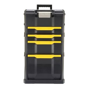 Stanley 19" 3-Piece Modular Rolling Tool Workshop – Lockable Portable Storage System