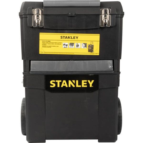 Stanley Mobile Work Centre – Rolling Tool Cart with 2-in-1 Storage & Heavy-Duty Wheels - Image 7
