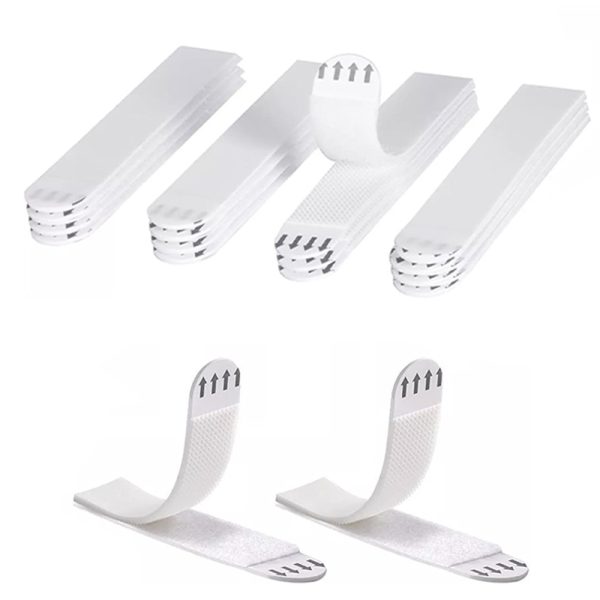 30 Pairs Removable Adhesive Hanging Strips – Wall Mount Tape for Photos & Picture Frames - Image 2