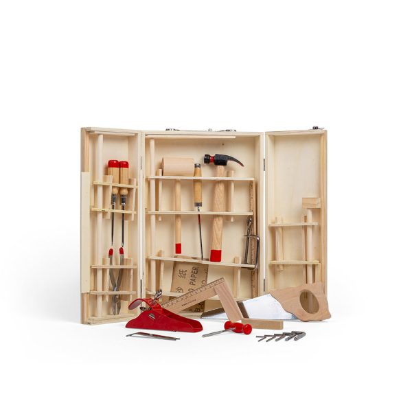 Junior Tool Box for Kids – 28 Real Tools for Budding Builders & Young Carpenters - Image 4