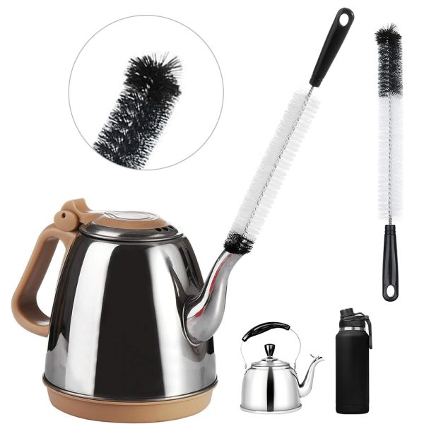 8-Piece Bottle Cleaning Brush Set – Long, Flexible Brushes for Bottles, Straws & Lids - Image 5
