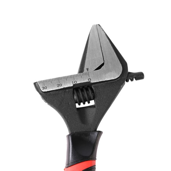 6-Inch Adjustable Spanner with Extra Wide Jaw – 0–30mm Opening, Black Oxide Finish - Image 9