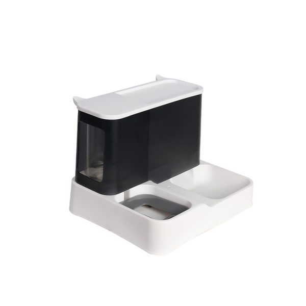 2-in-1 Pet Feeder Bowl – Automatic Food and Water Dispenser for Cats & Dogs - Image 2
