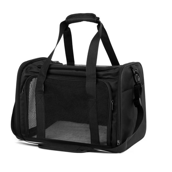 Large Soft Pet Carrier Bag – Foldable & Portable Travel Crate for Cats and Small Dogs - Image 2