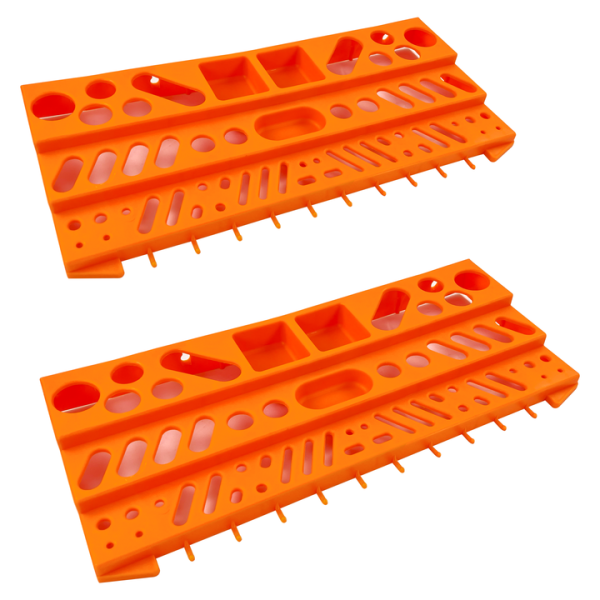 Wall-Mount Tool Organizer – 78-Piece Lightweight & Durable Storage Rack System - Image 5