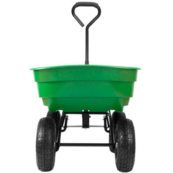 Garden Barrow Dump Truck & General Use – 4-Wheeled with Large Tough Tyres - Image 4