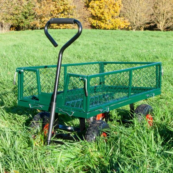 Garden Barrow Dump Truck & General Use – 4-Wheeled with Large Tough Tyres - Image 10