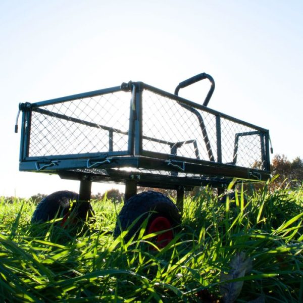 Garden Barrow Dump Truck & General Use – 4-Wheeled with Large Tough Tyres - Image 11