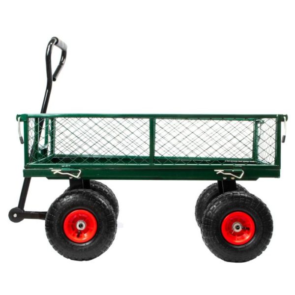 Garden Barrow Dump Truck & General Use – 4-Wheeled with Large Tough Tyres - Image 3