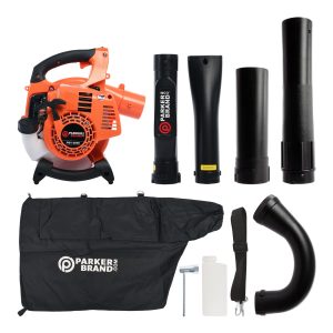 3-in-1 Leaf Blower Vacuum & Mulcher – 28cc Compact Handheld Garden Shredder