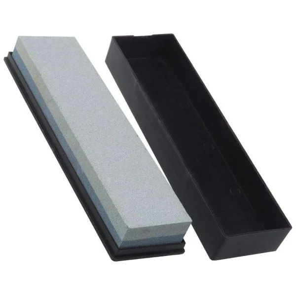 Double-Sided Oil Stone Knife Sharpening Wet Stone with Storage Box - Image 3