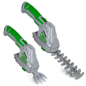 Cordless 2-in-1 Hedge Trimmer & Grass Cutter 3.6V Rechargeable HandheldO