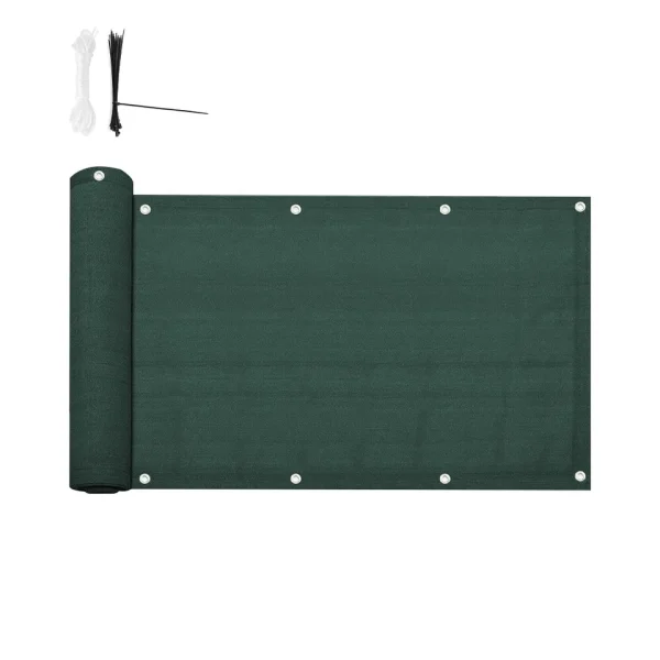 Privacy Screen Garden Balcony Fence 4.8m Cover Fabric Shade Tarp Netting - Image 11