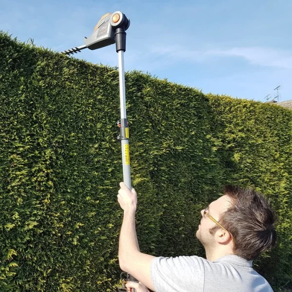 Long Reach Cordless Hedge Trimmer 18V/20V-Max Lithium-Ion, 2.4m, 2 Batteries - Image 3
