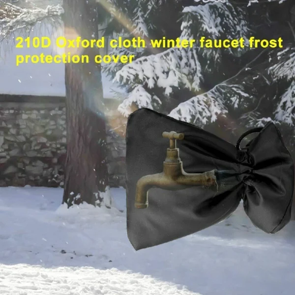 Outdoor Tap Cover – Waterproof Insulated Freeze Protection with Hook & Loop Fastening - Image 11