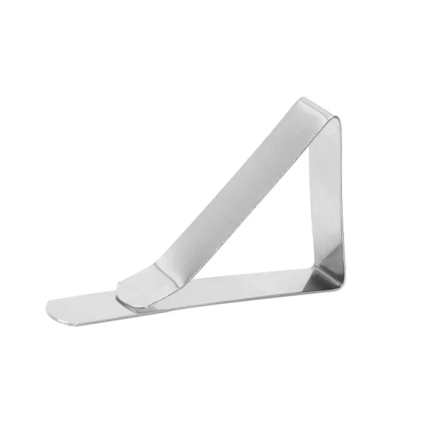 20x Stainless Steel Tablecloth Clips – Windproof Picnic & Outdoor Cover Holders, Silver - Image 4