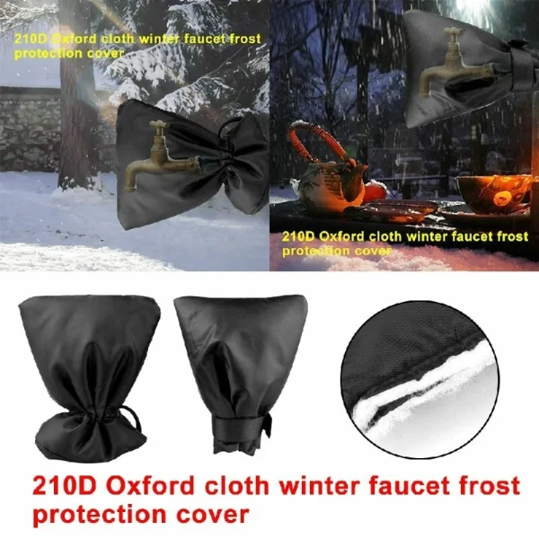 Outdoor Tap Cover – Waterproof Insulated Freeze Protection with Hook & Loop Fastening - Image 10
