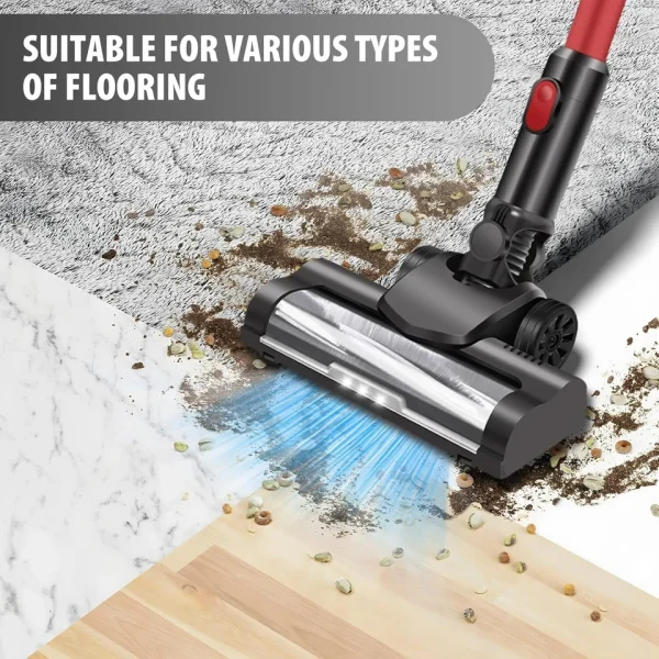 Cordless Vacuum Cleaner – 160W Lightweight Stick Vacuum with HEPA Filter & 15KPA Suction - Image 4
