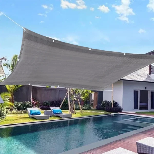 Privacy Screen Garden Balcony Fence 4.8m Cover Fabric Shade Tarp Netting - Image 5