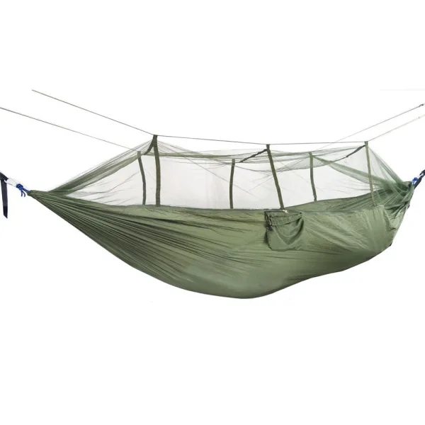 Camping Hammock Double Person with Mosquito Net Lightweight - Image 6