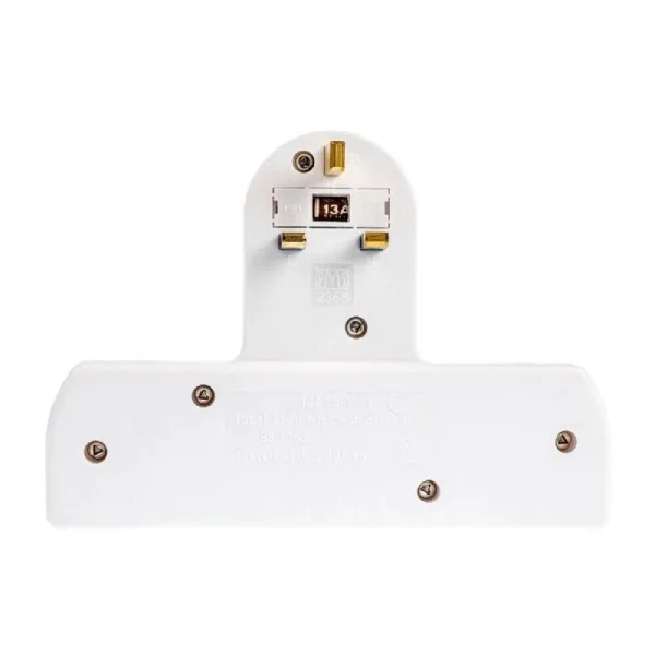 Triple Socket 3 Way UK Plug – 13A Power Adaptor - Image 3