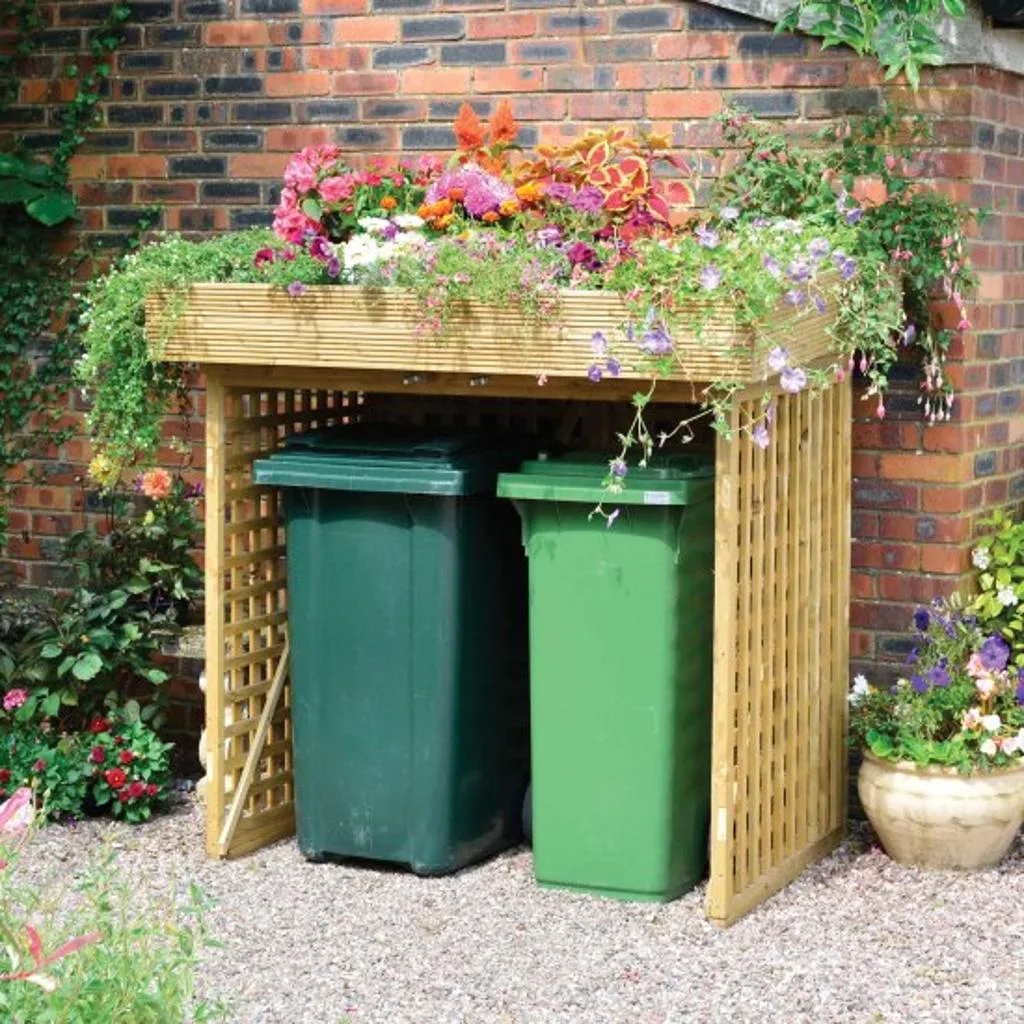 Wheelie Bin Storage Ideas Built and Grown