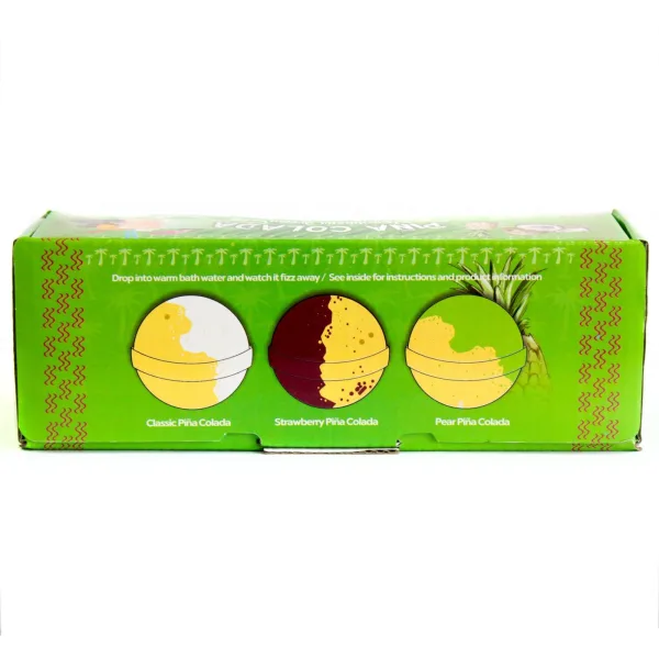 Cocktail Bath Bombs Set of 3 Bathtime Happy Hour - Image 3