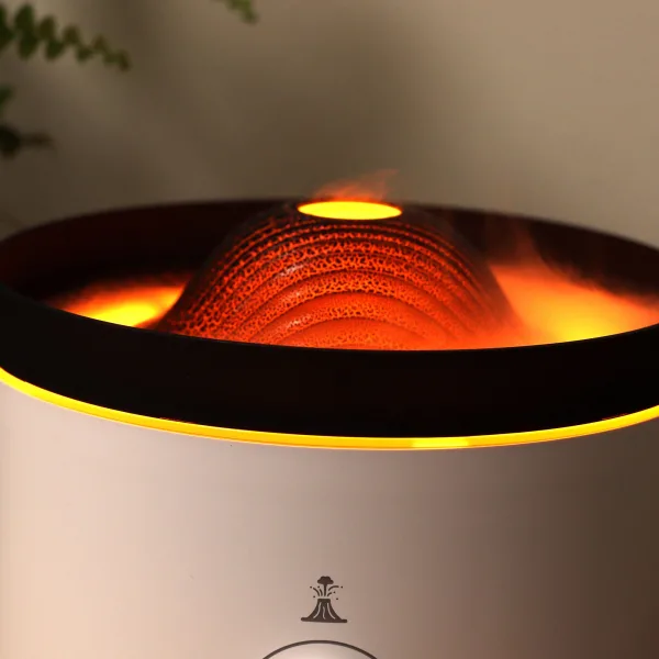Large Volcano Effect Aroma Diffuser Two Colours 560ml Tank - Image 5