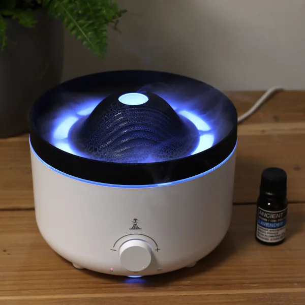 Large Volcano Effect Aroma Diffuser Two Colours 560ml Tank - Image 10