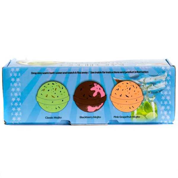 Cocktail Bath Bombs Set of 3 Bathtime Happy Hour - Image 5