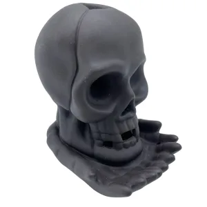Backflow Incense Burner - Weeping Skull (with light)